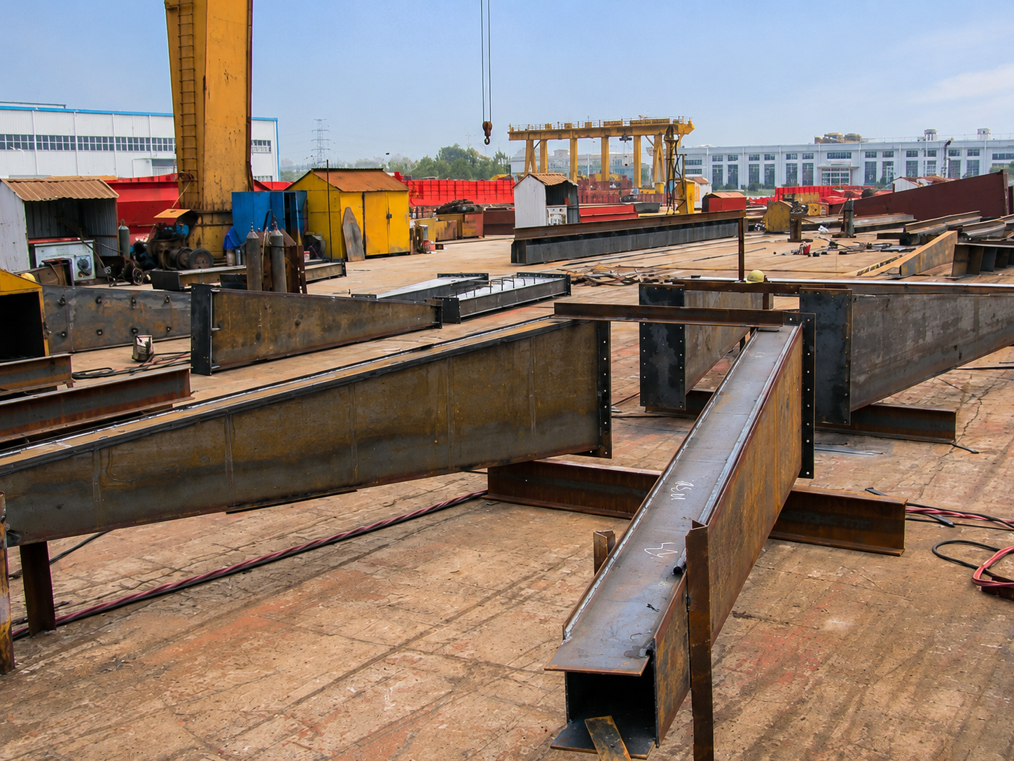 Single girder gantry crane project photo 15