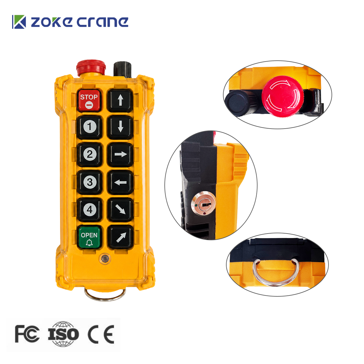 Control mode for a single girder gantry crane
