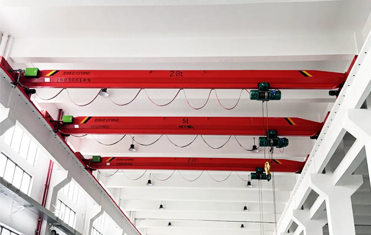 Single Girder Electric Overhead Travelling Crane
