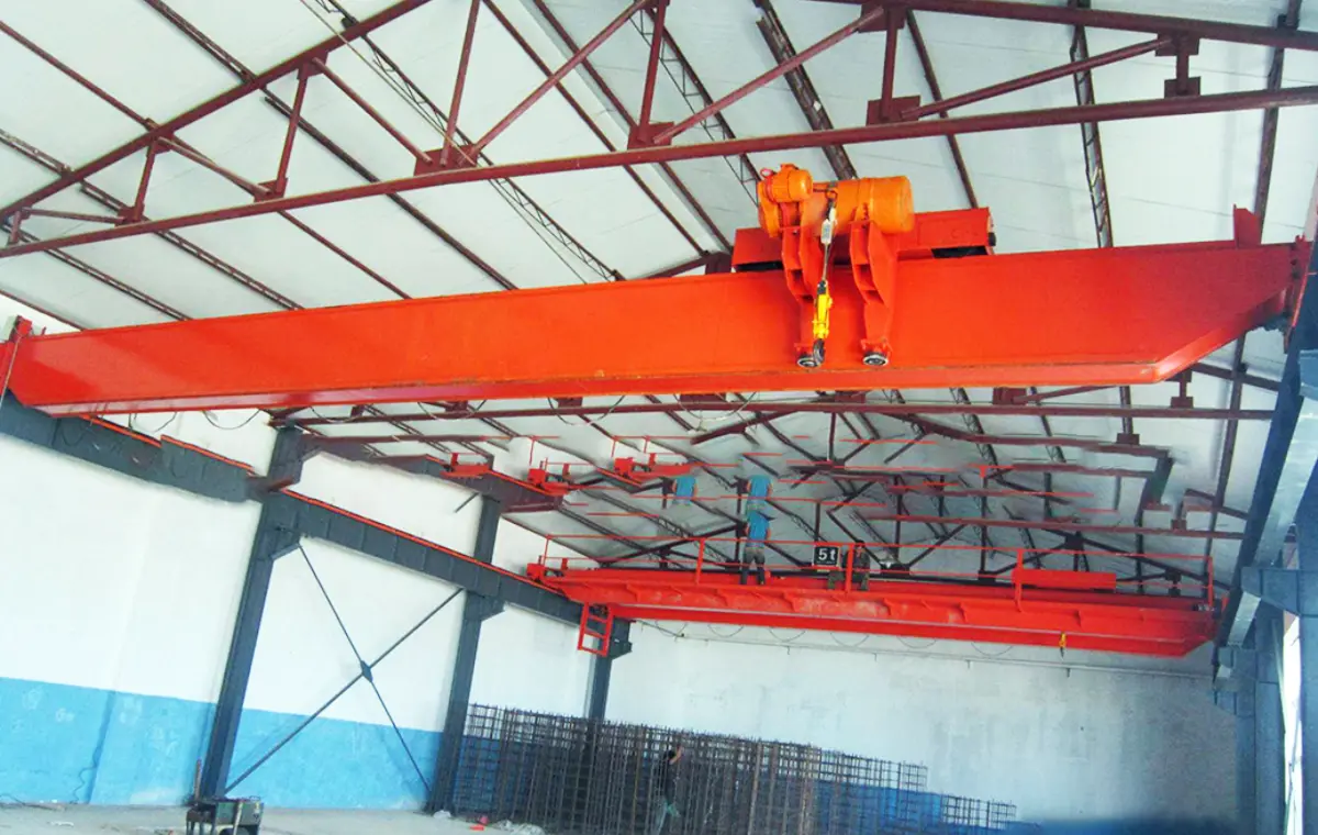 Offset Trolley Single Girder Overhead Crane