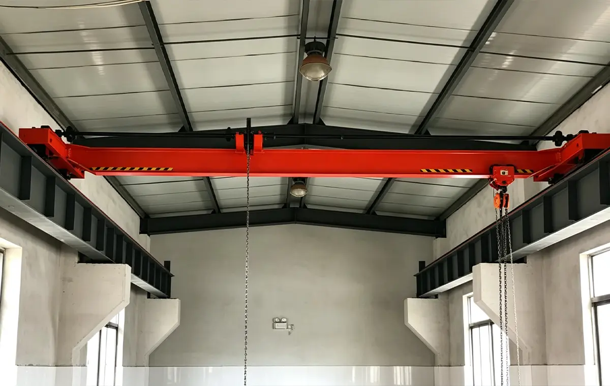 Manual Single Girder Overhead Crane