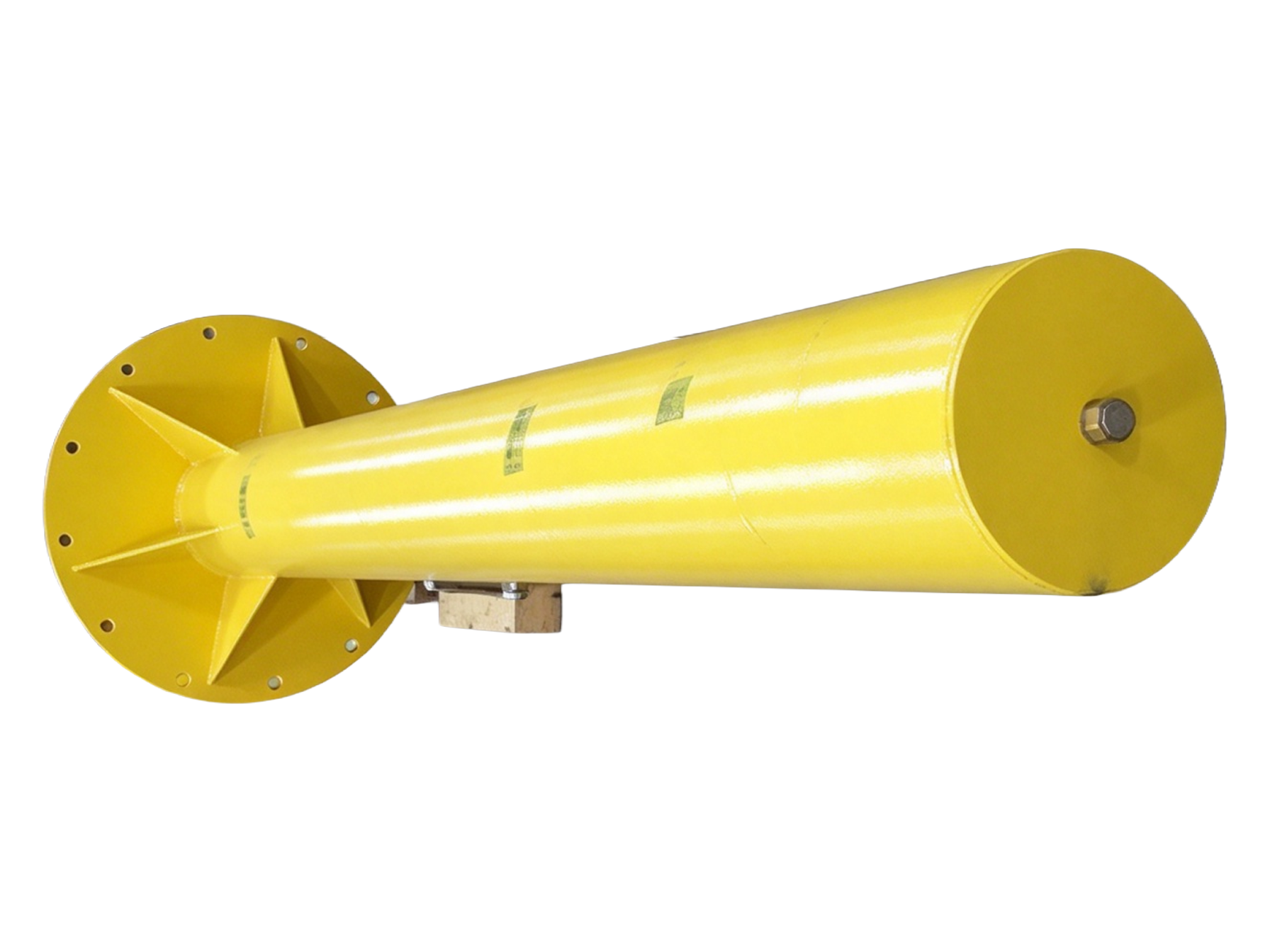 Free standing jib crane column