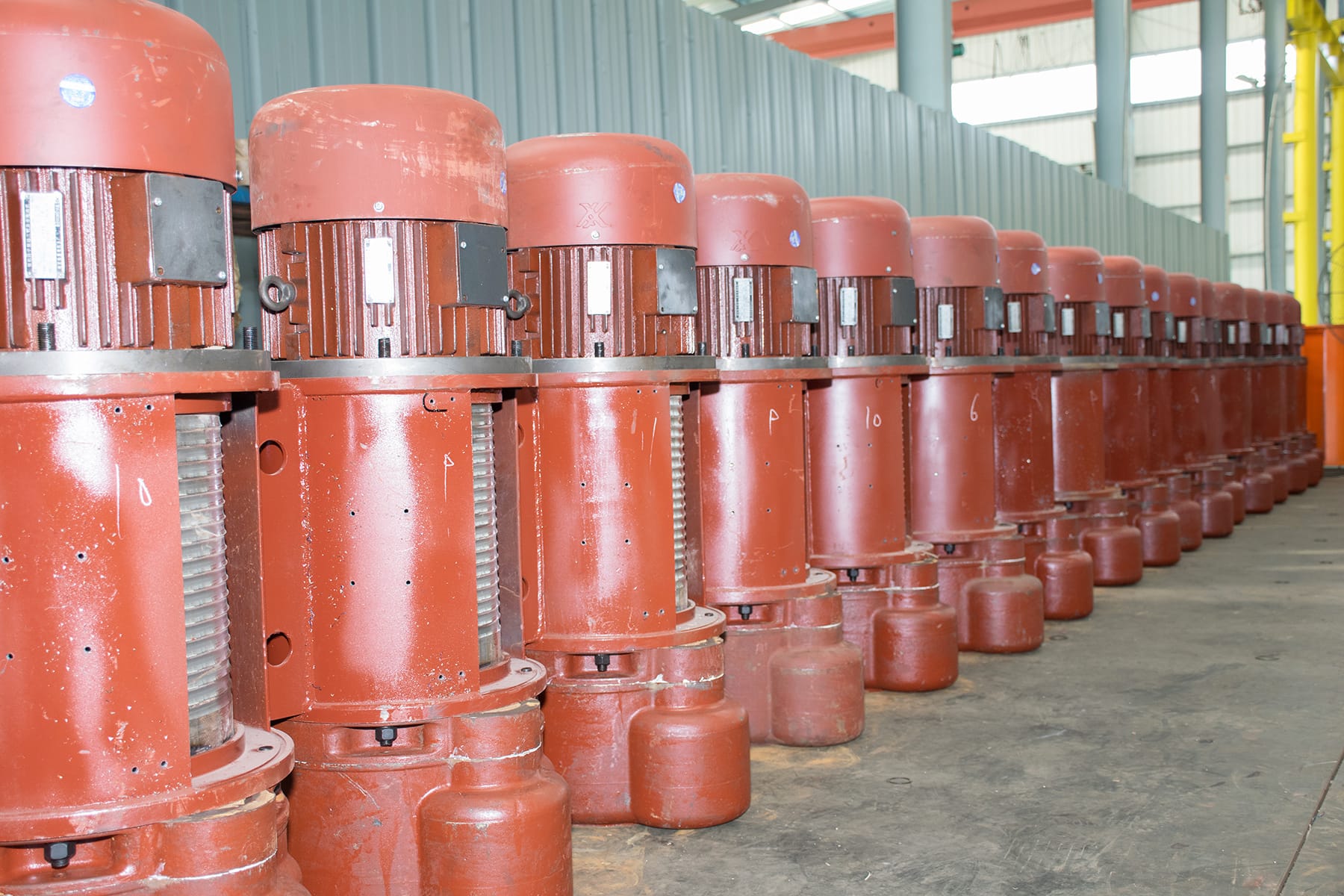 Drum and Motor Installation