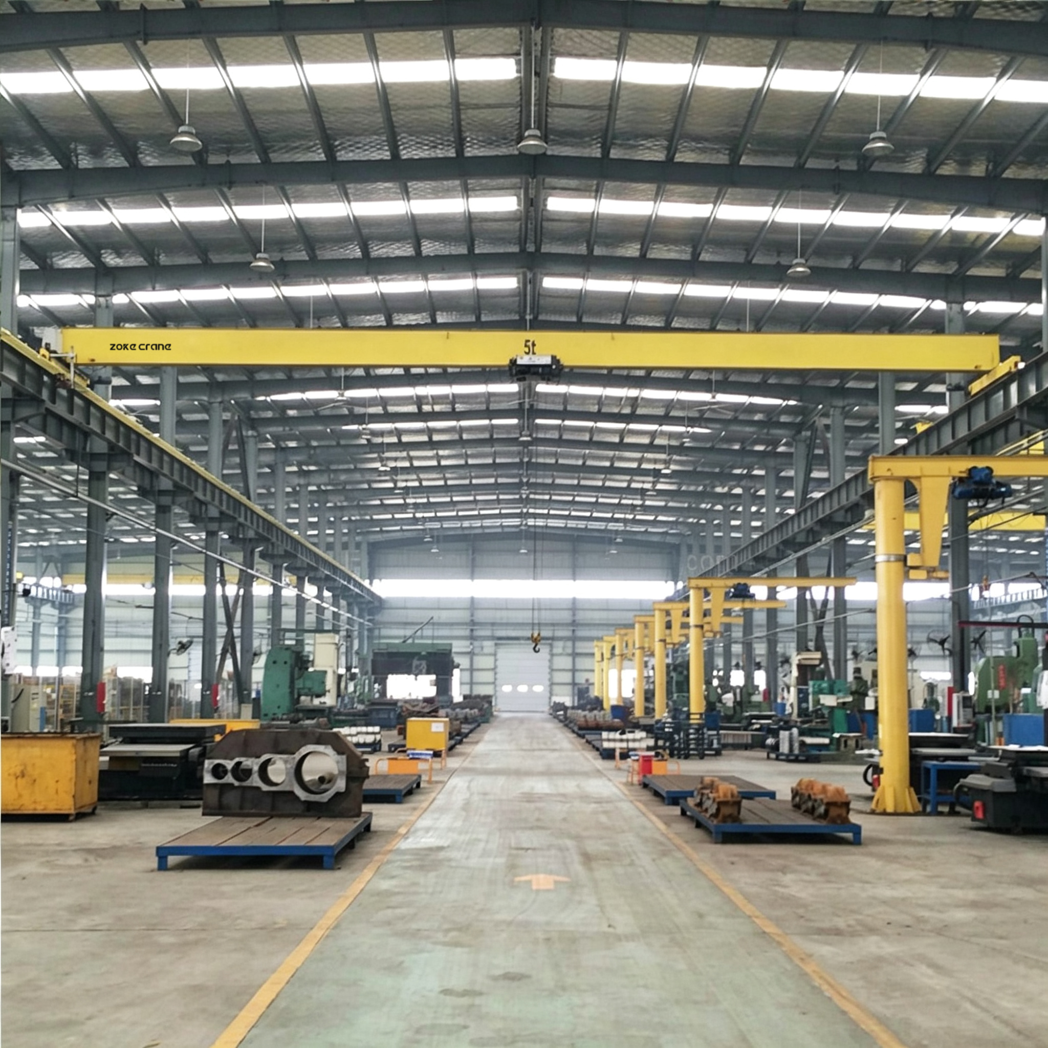 FEM single girder overhead crane image 3