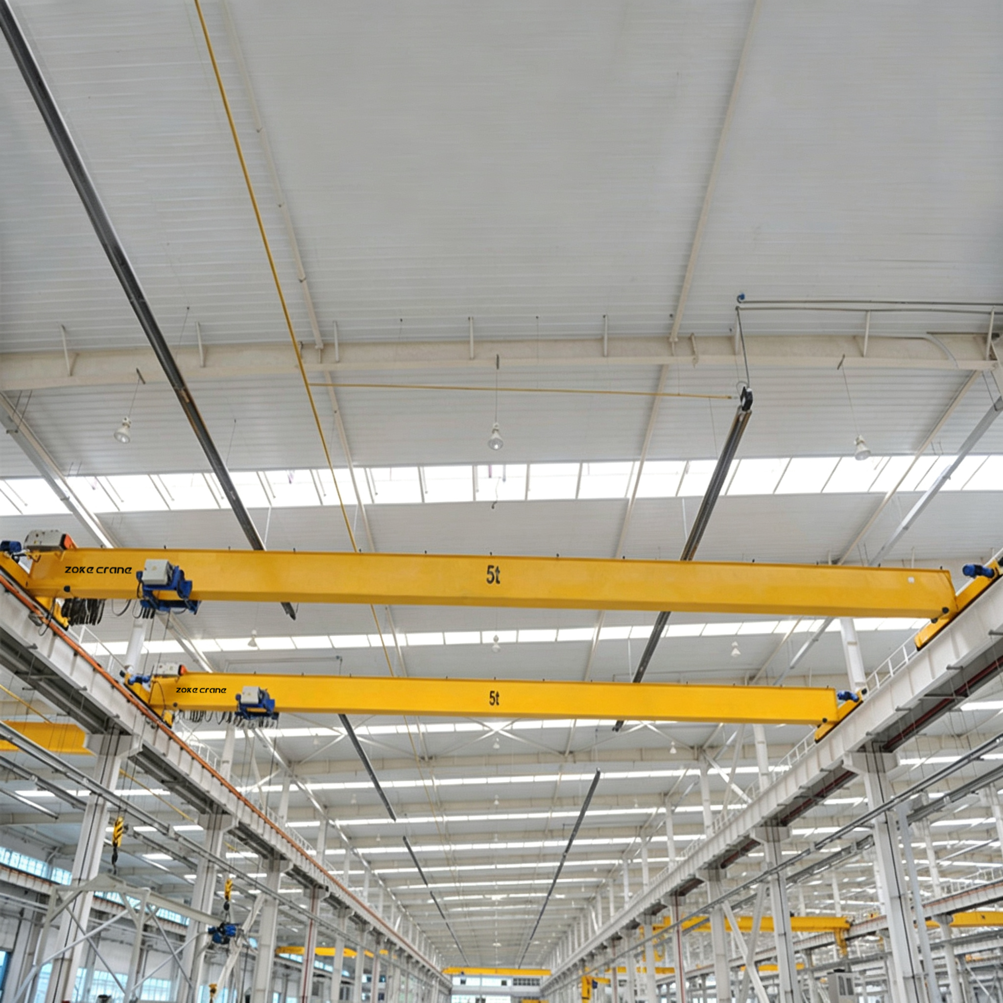 FEM single girder overhead crane image 4
