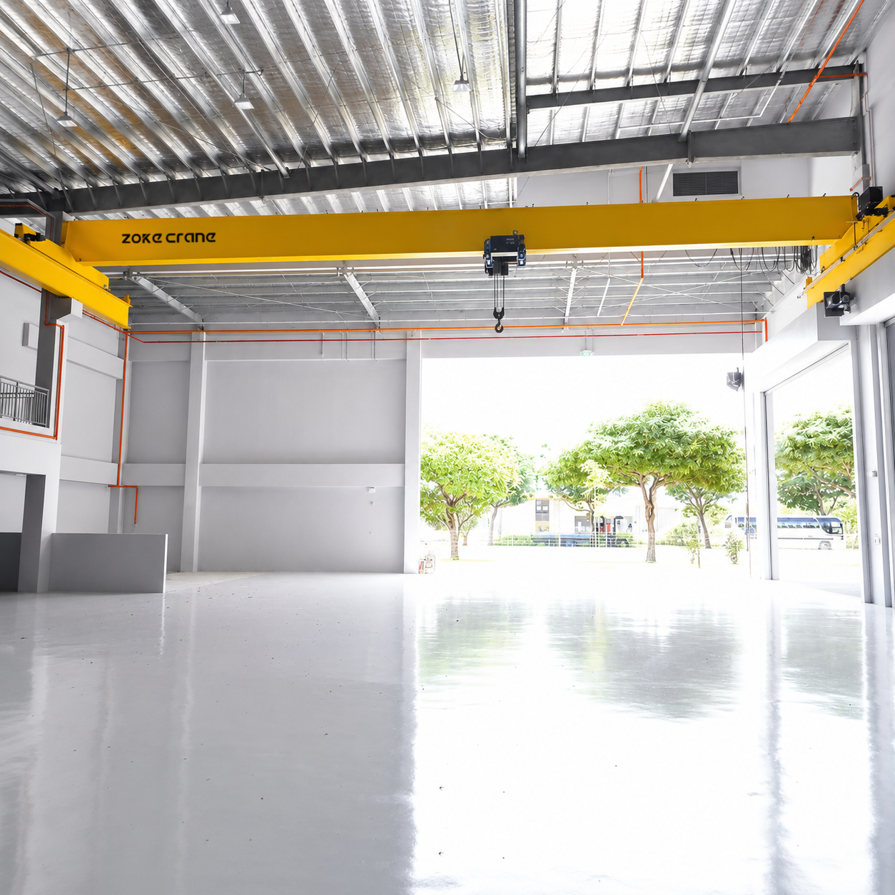 FEM single girder overhead crane image 7