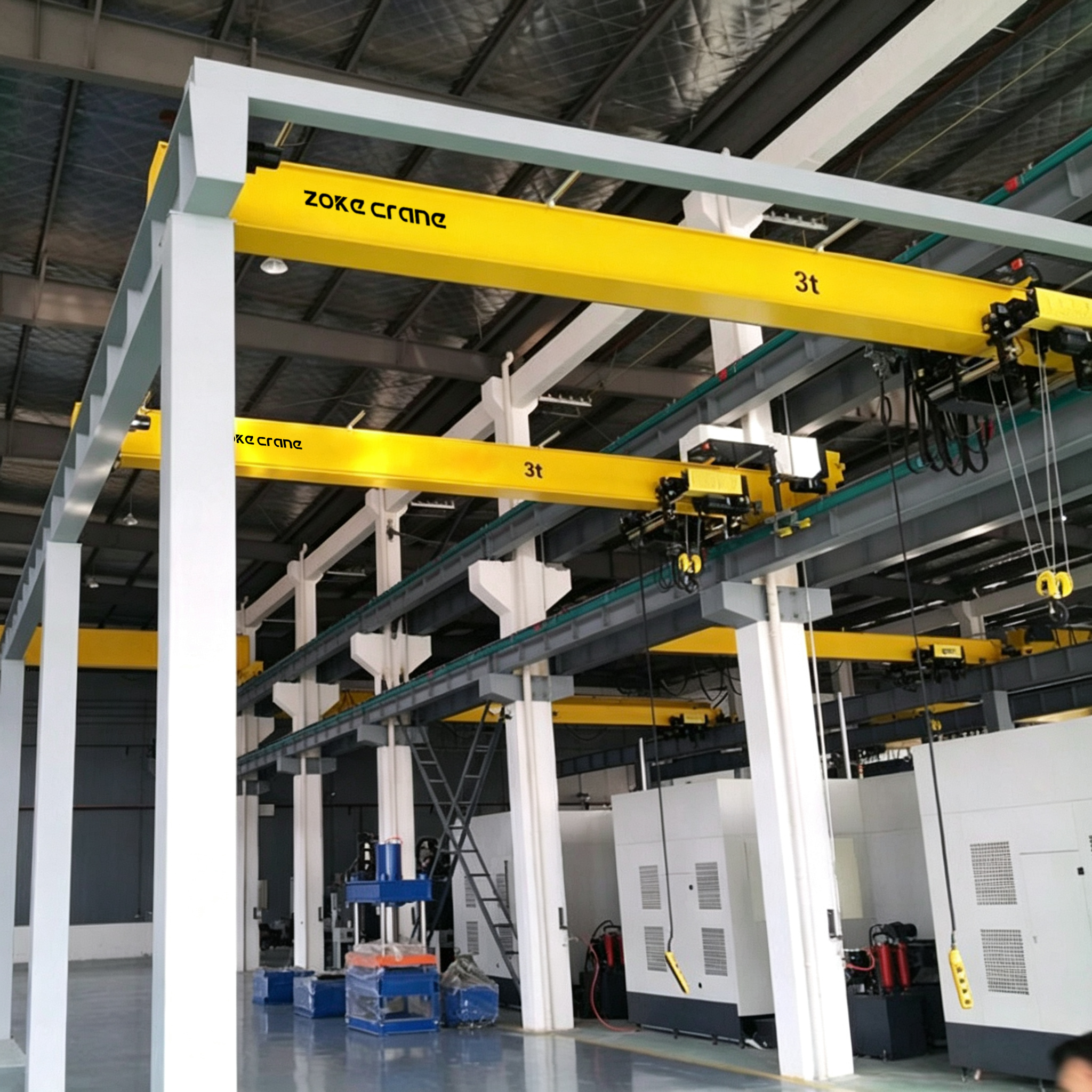 FEM single girder overhead crane image 9