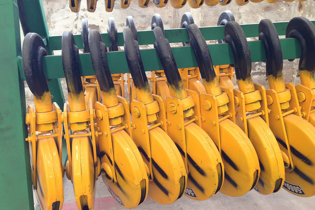 ZOKE wire rope electric hoist hook group