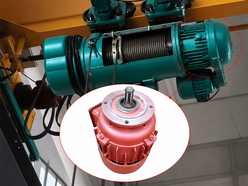 ZOKE wire rope hoist lifting motor