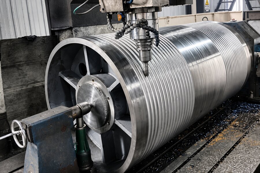 Hoist drum machining