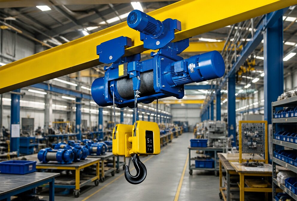 Motorized hoist trolley