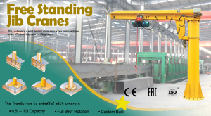 Free Standing Jib Cranes